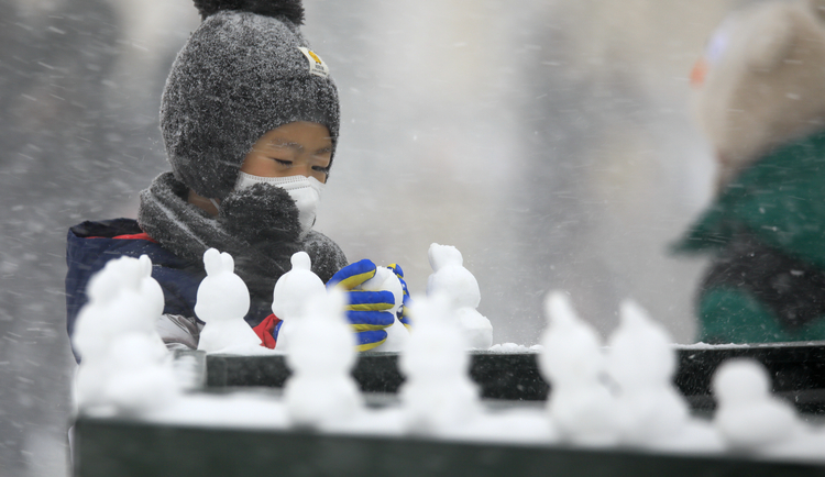 雪韵龙江｜和冰城雪景合一个影