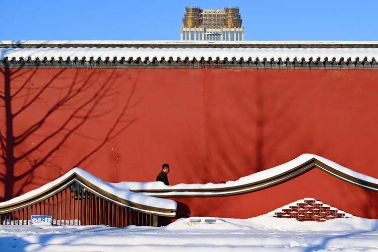 白雪红墙，赏沈阳故宫静谧之美