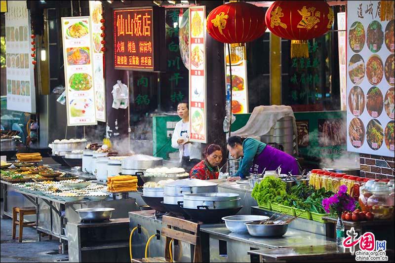 山花烂漫的峨眉山之春 来与我共享"禅食同味"