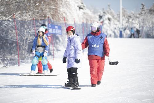 开板就已“沸腾”长春市滑雪运动热度高涨