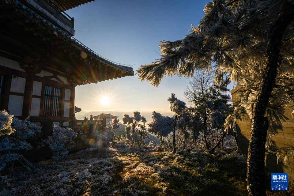 湖北随州：大洪山雪后初霁