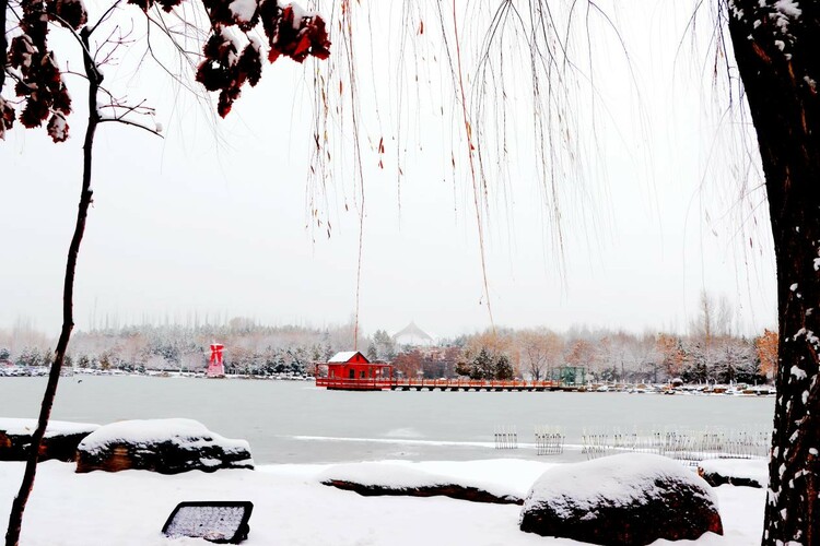 一半诗意，一半风景 | 一起在准格尔看雪_fororder_333