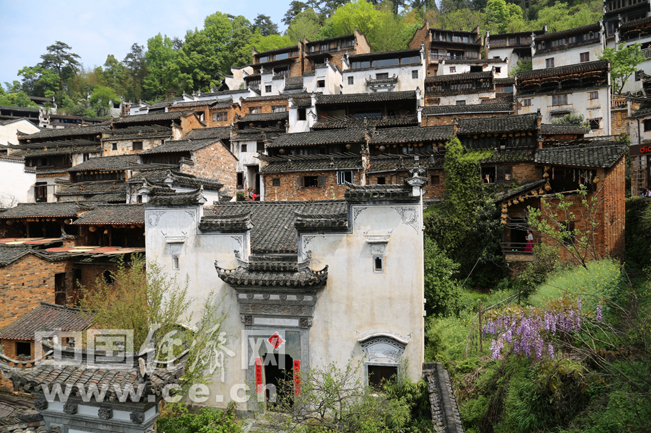 游徽派水墨宏村 访婺源篁岭晒春