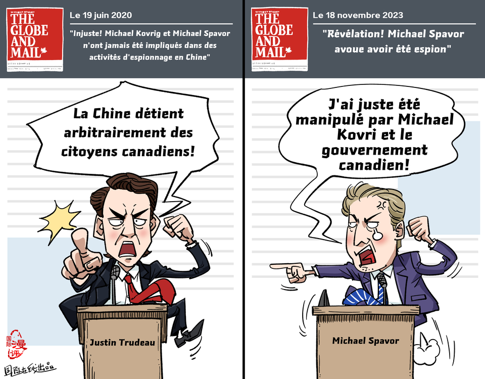 【Actualité en caricatures】Maintenant, c'est gênant_fororder_法语