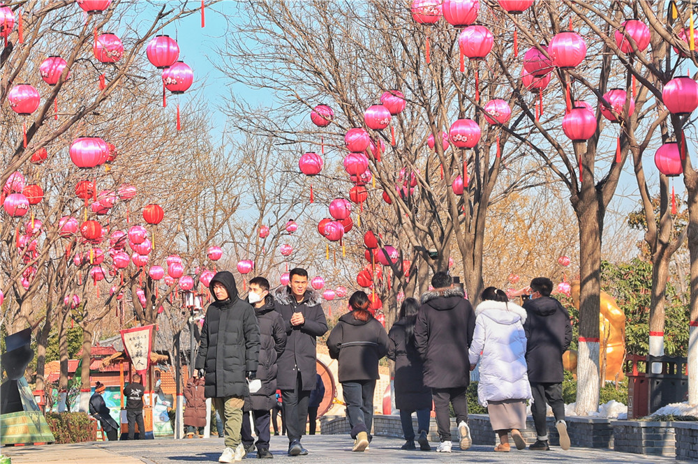 河南开封：冬景如画 游人如织_fororder_503277