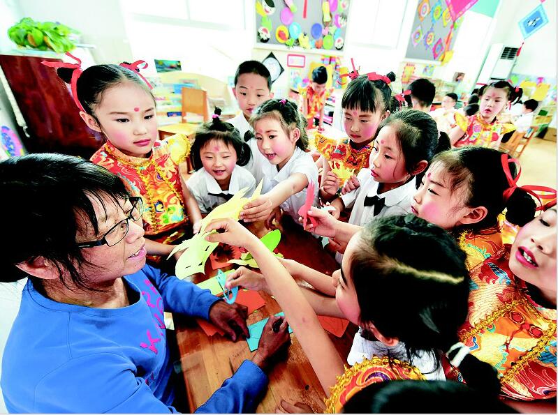 【民生教育】非遗走进幼儿园