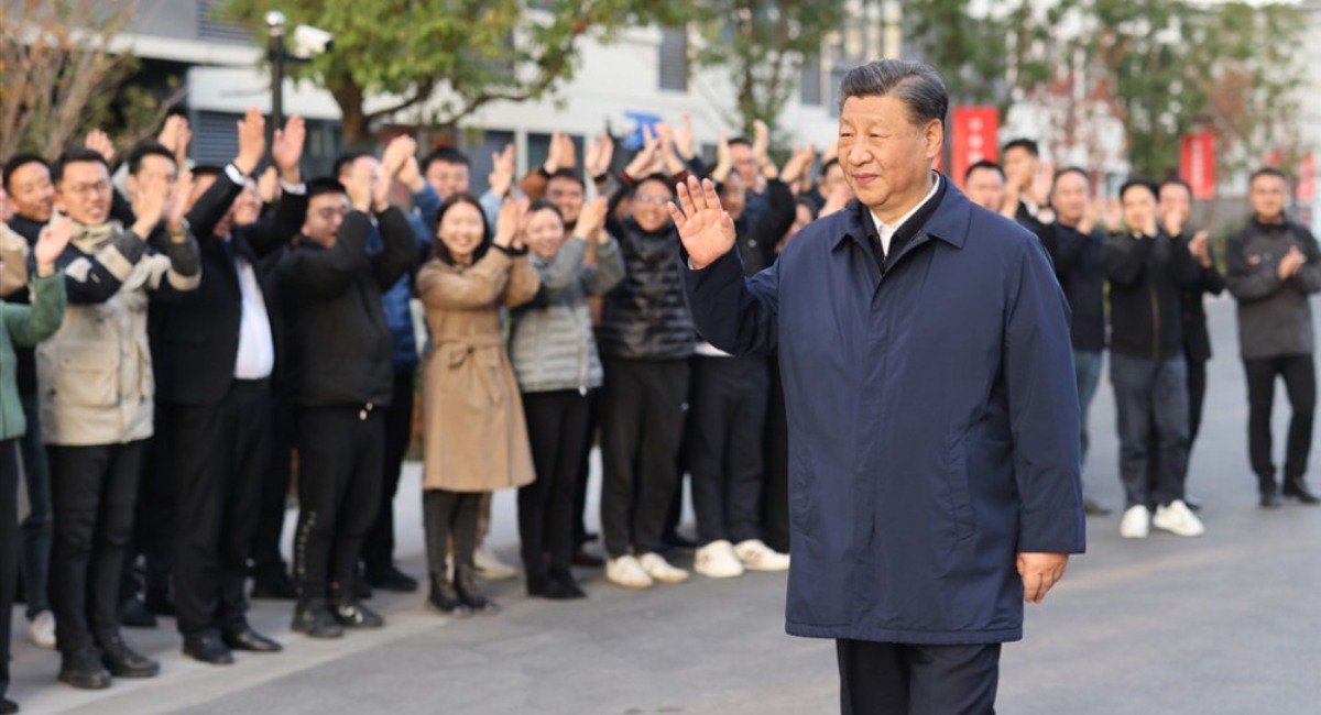 [视频]习近平在上海考察时强调 聚焦建设“五个中心”重要使命 加快建成社会主义现代化国际大都市 返京途中在江苏盐城考察_fororder_rBABC2VskmWADjPBAAAAAAAAAAA034.1000x563