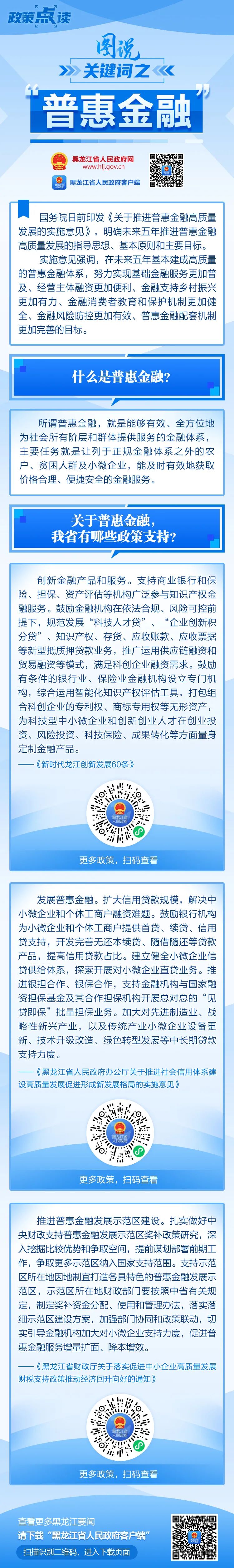 什么是“普惠金融”？政策点读带你一起了解！