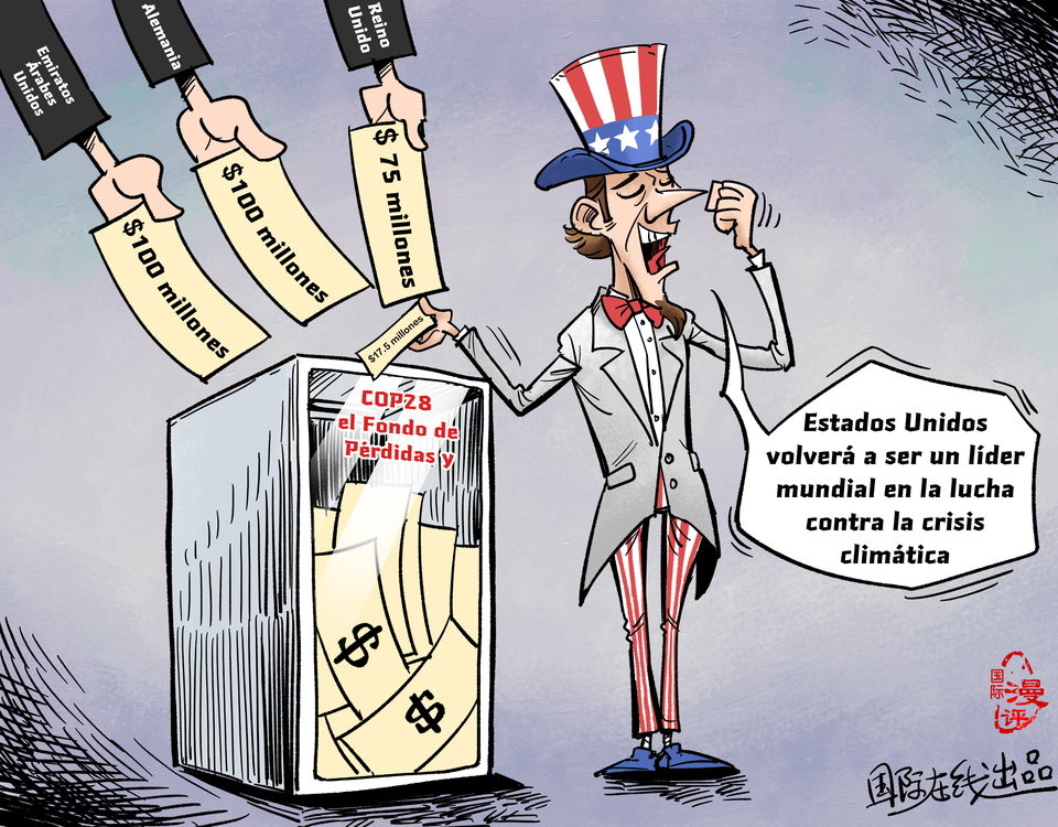 【Caricatura editorial】El que más habla es el que menos hace_fororder_西语