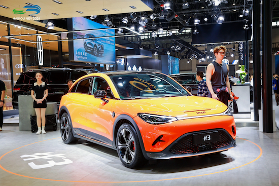 "New" cars gather at Haikou International Auto Show and Haikou New Energy Auto Show, which is bursting with popularity _fororder_image006