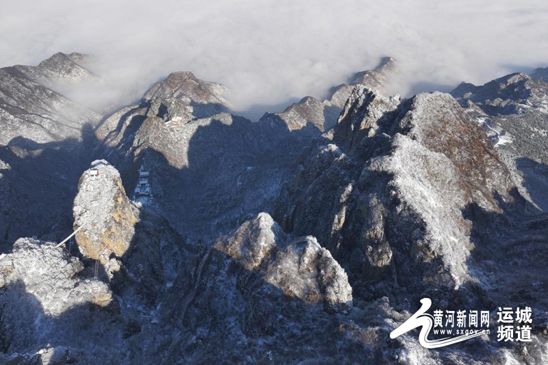 运城：雪后五老峰景区美如画