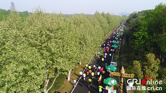 （原创 本网专稿 三吴大地无锡 移动版）宜兴国际马拉松鸣枪开跑 万名跑友享美景