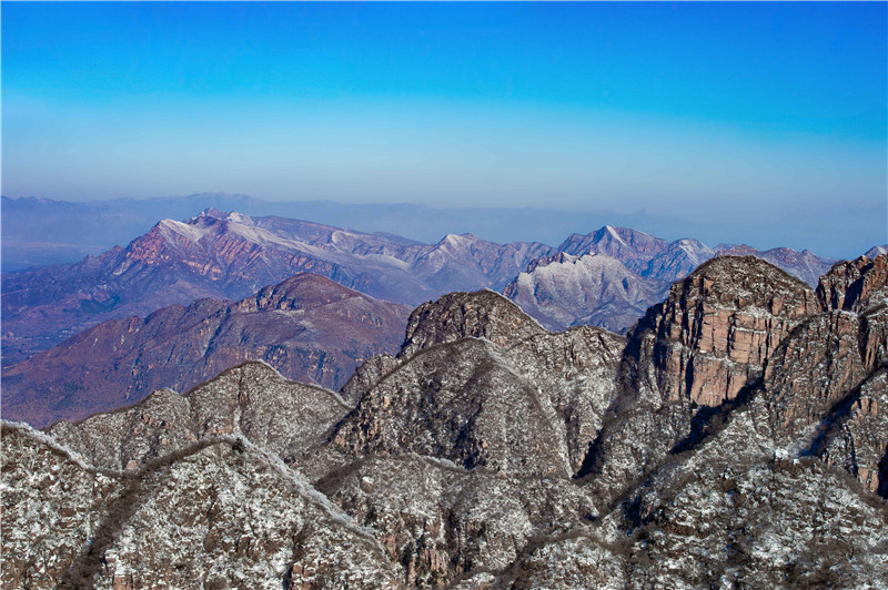 三门峡渑池：雪国天境美如画_fororder_重峦叠嶂雪景如画 摄影 杨波