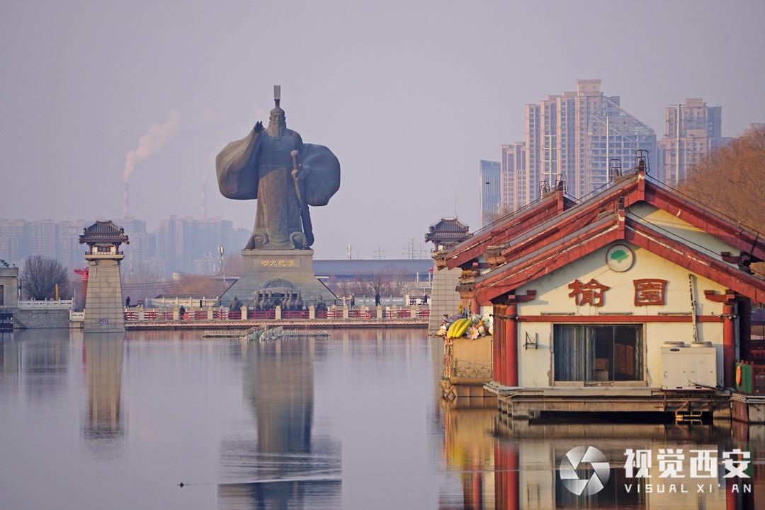 冬日汉城湖美景