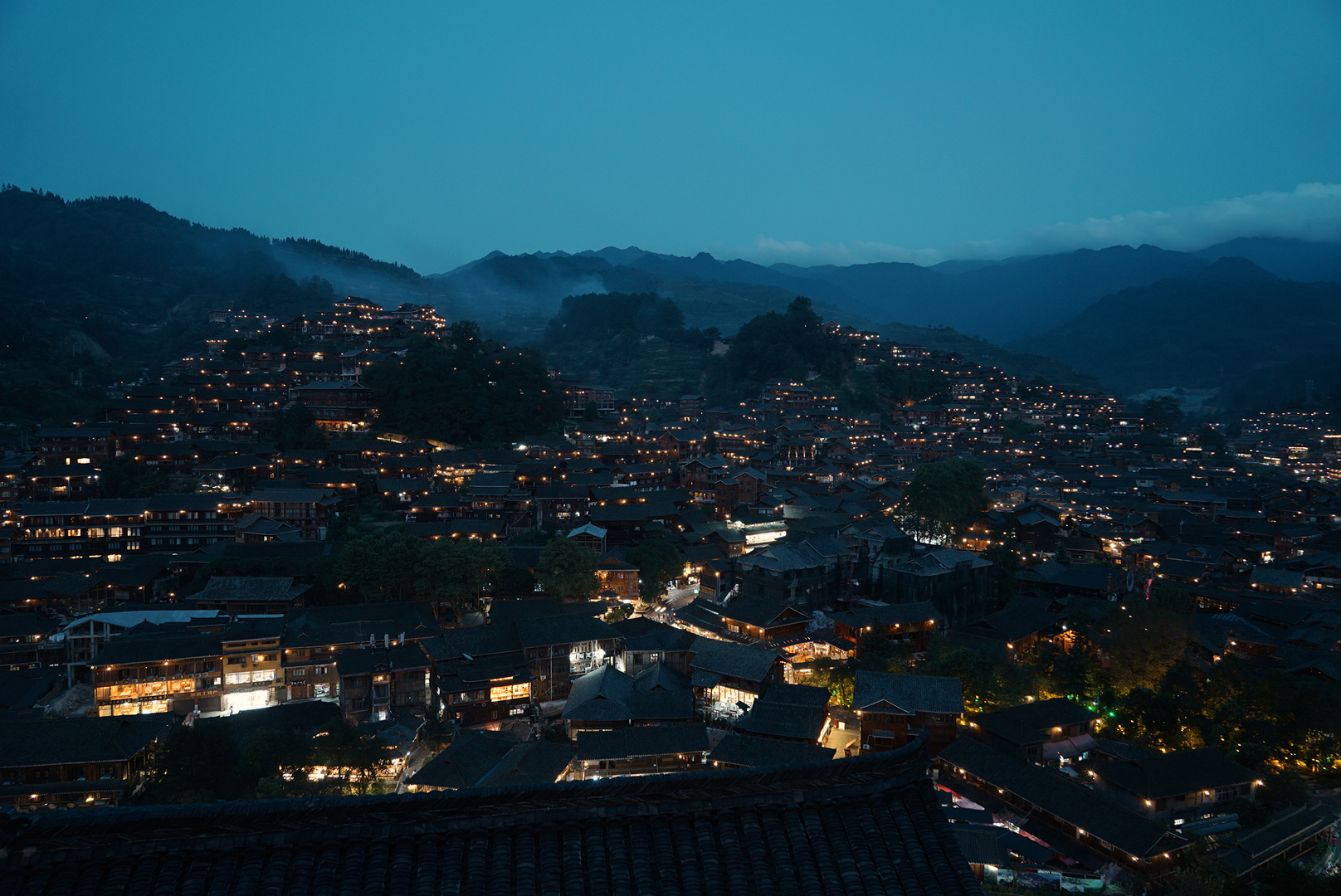 影像贵州｜烟雨西江