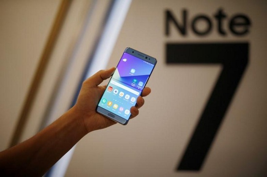 三星Note7手机“修理”后再起火 致美航班取消