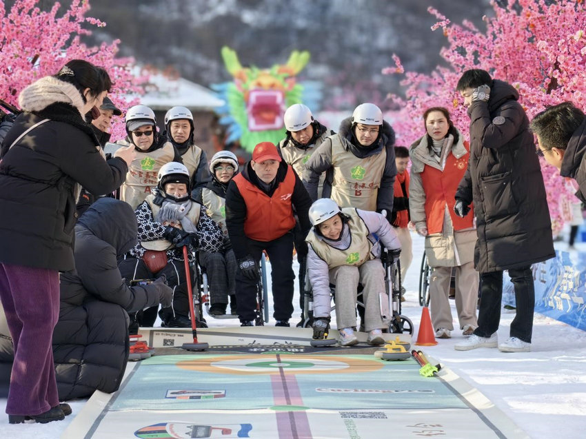 【原创】第八届中国残疾人冰雪运动季（安阳）特色活动在林州太行大峡谷举行_fororder_1