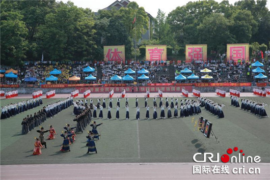 【CRI专稿 图文】西南大学举行第十三届田径运动会