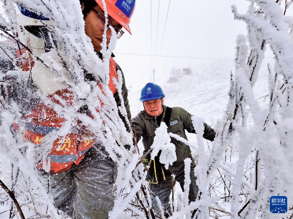 湖北：雨雪中的温暖守护