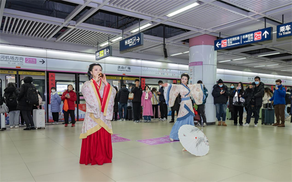 湖北文旅地铁新空间启幕 “知音号”地铁专列来了_fororder_图片32