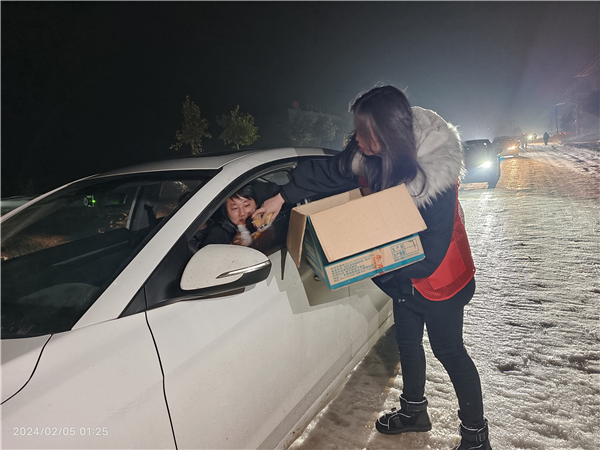 归途有“福” 温暖同行 麻城市福田河镇积极应对雪灾_fororder_图片17