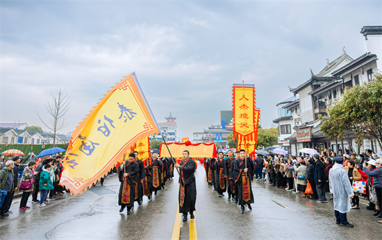 2024年“水韵江苏·非遗陪你过大年”  无锡梅村泰伯庙会民俗巡游_fororder_图片 4