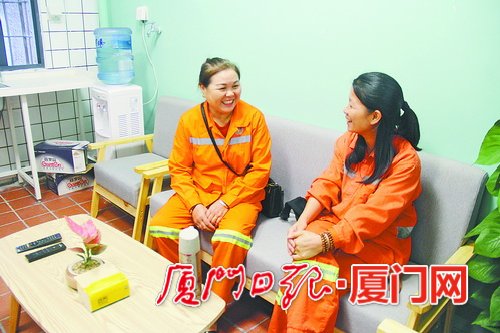 厦门市高度重视环卫工作 着力改善环卫工人居住环境