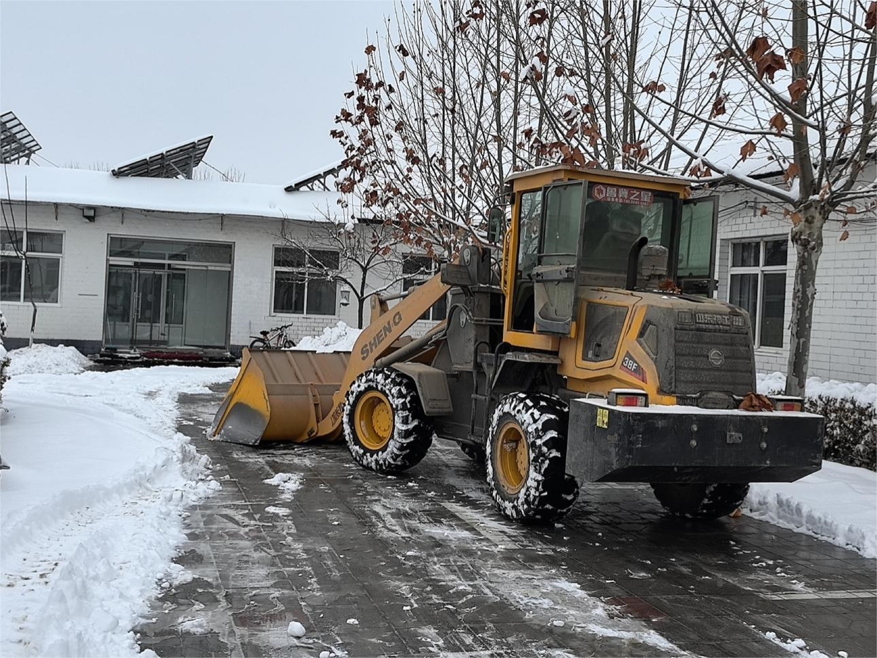 保定博野：以雪为令齐行动 清雪除冰暖人心_fororder_3