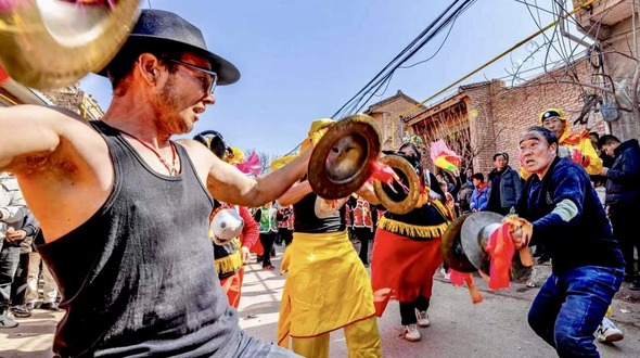 Diverses activités ont été organisées pour célébrer le Nouvel An chinois à Weinan, dans la province de Shaanxi