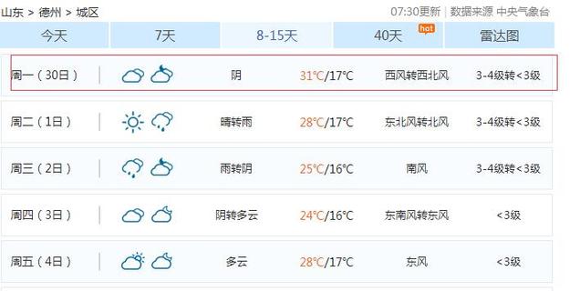 今天山东大雨继续局地暴雨