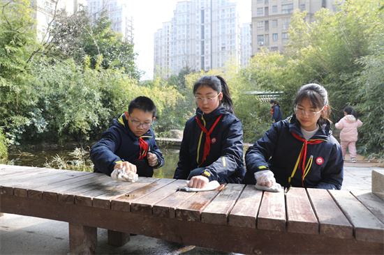 淮安生态文化旅游区枫香路小学开展志愿服务活动_fororder_图片3