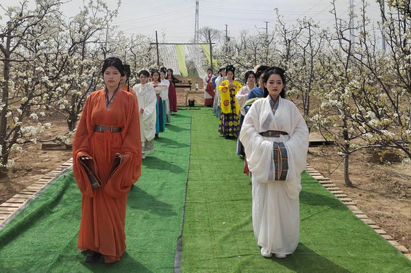 【原创】开封市兰考县惠安街道举办第五届梨花文化艺术节_fororder_2