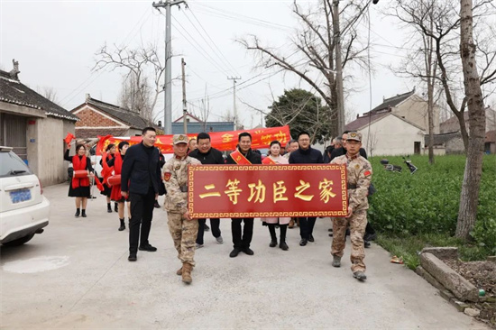 南通如皋江安镇：立功喜报送家门 拥军尊崇暖人心_fororder_图片23