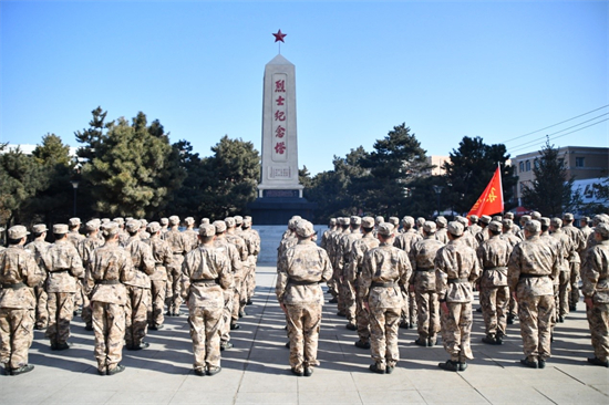 长春市农安县人武部组织预定新兵上好政治思想教育“第一课”_fororder_吉林人武部1