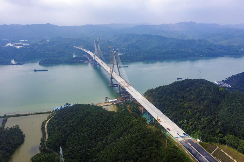 上横高速预计年底建成通车