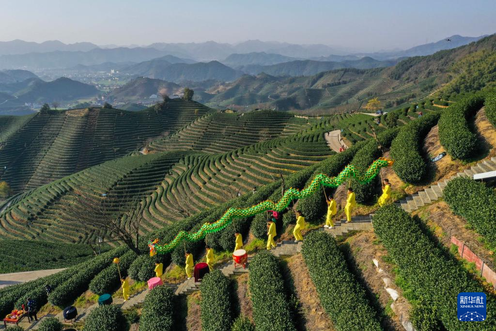 浙江杭州：茶乡“喊山祈茶” 庆祝春茶开摘