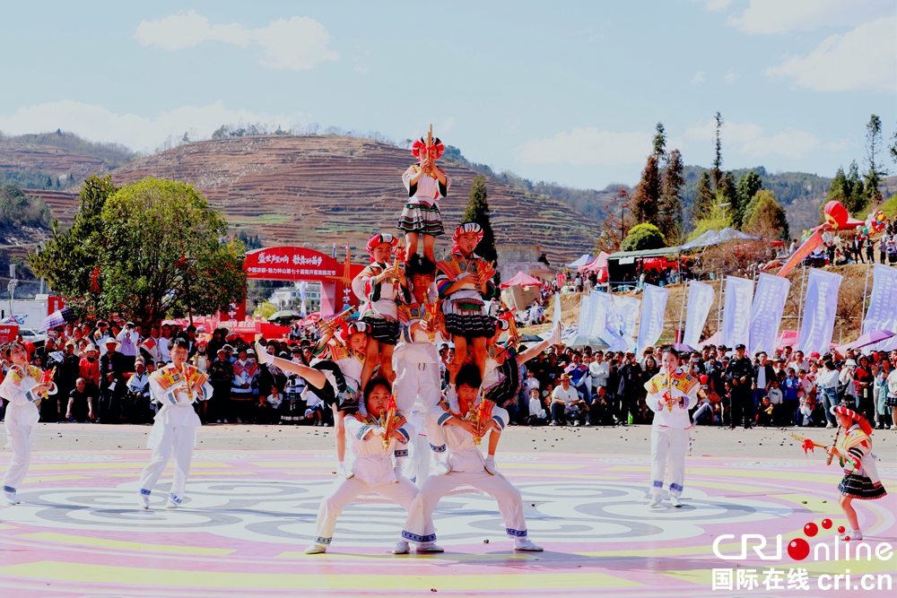 贵州钟山：万人齐聚跳花树祭祖先_fororder_微信图片_20240325164321