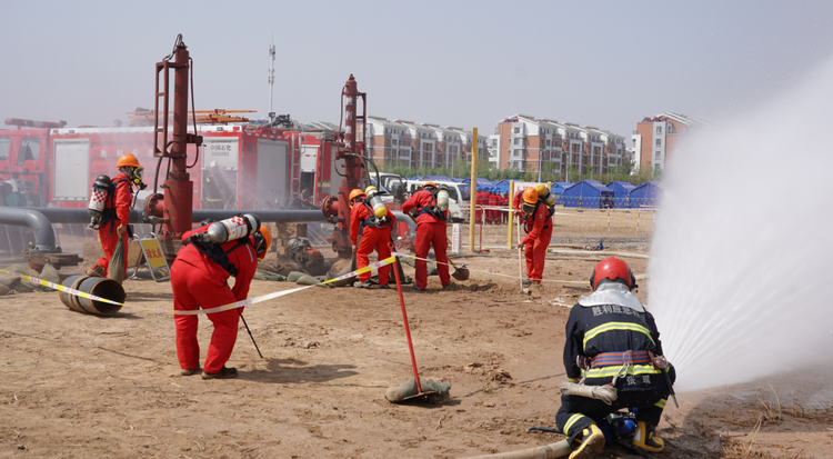 山东省地震综合应急演练在东营市举行