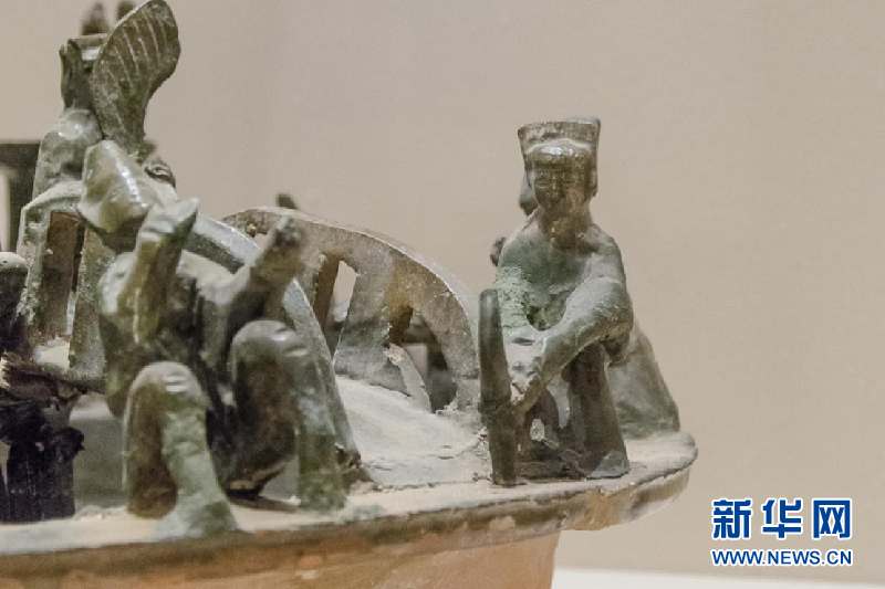 中国古代建筑明器展在广州开展