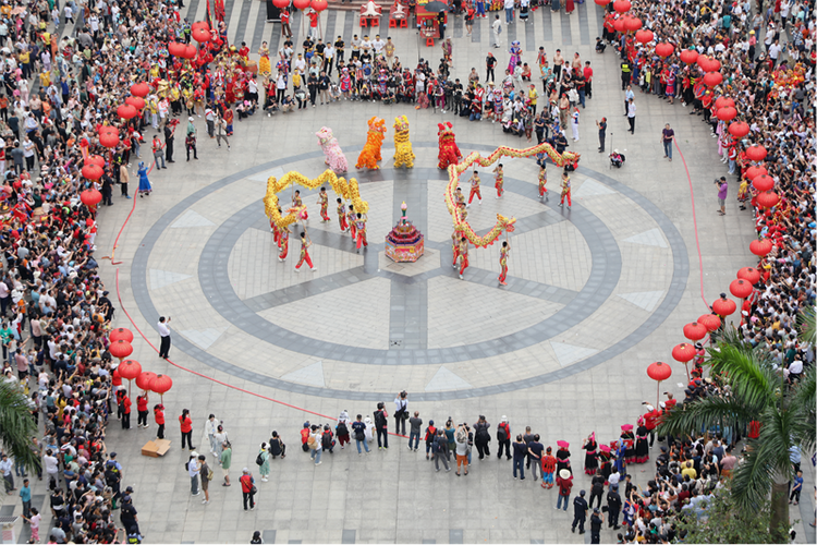 扬善送祝福 南宁市邕宁区举办多彩民俗活动庆蒲庙花婆节_fororder_图片5