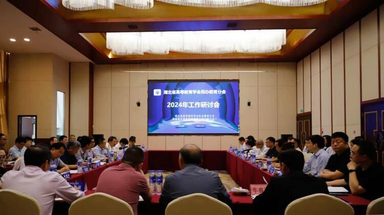 湖北省高等教育学会民办教育分会召开 2024年工作研讨会