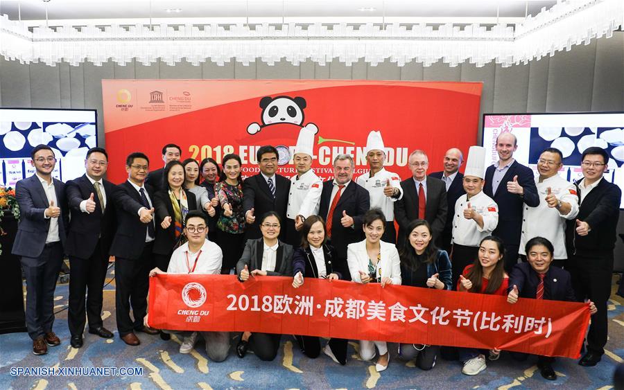 Bélgica: Festival de Cultura Alimentaria Europa-Chengdu 2018 en Bruselas