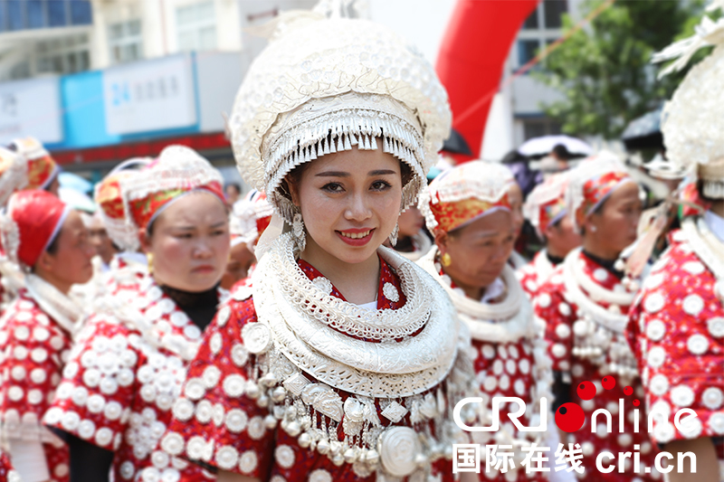 贵州台江:苗族同胞欢度“姊妹节”