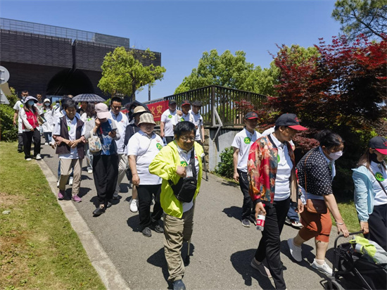 全国助残日来临 江宁东山残疾人拓展活动亮相溧水天生桥_fororder_图片5