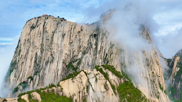 【镜观陕西·第19期】西岳华山：峰峦叠翠映晴岚_fororder_微信图片_20240522103723