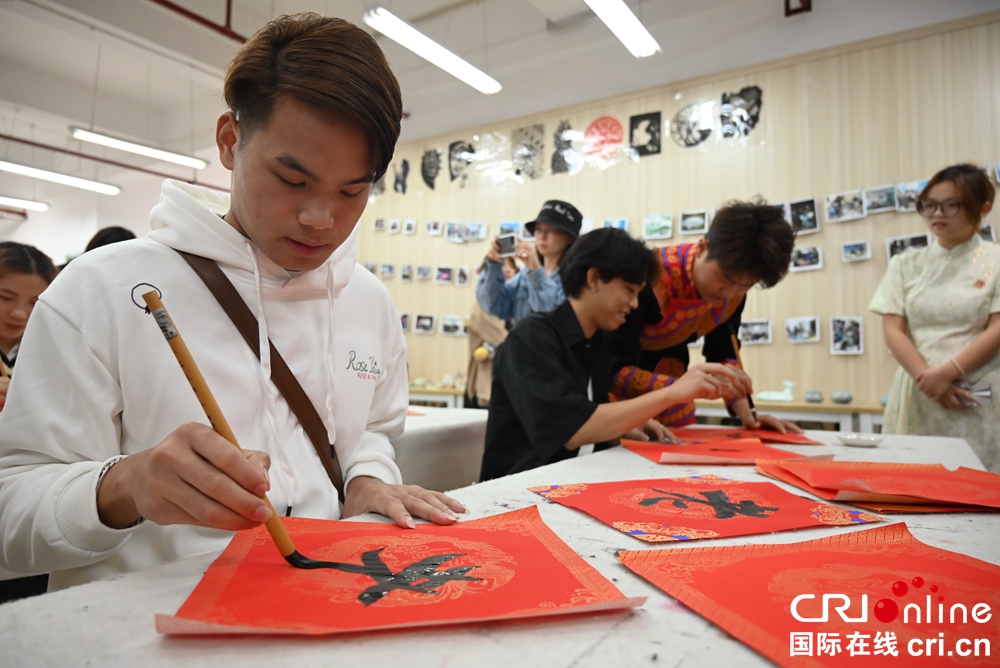 老挝留学生走进贵州六盘水 “沉浸式”感受中华文化魅力_fororder_DSC_8952.JPG