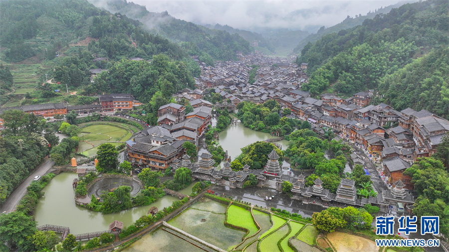 贵州黎平：烟雨侗乡美如画