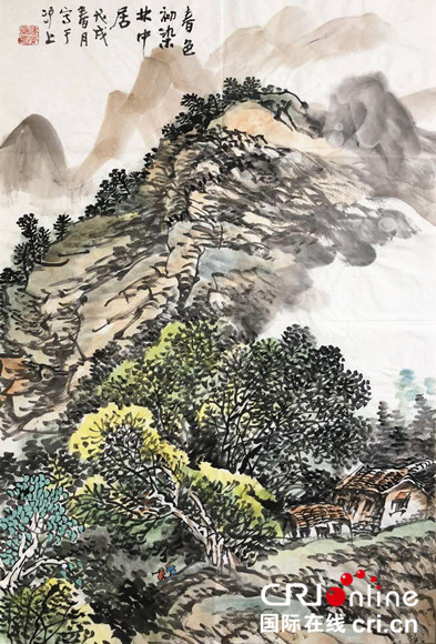 【上海】【专题】【名家访谈】著名山水画家李建荣：寓教于艺 逸笔纵横