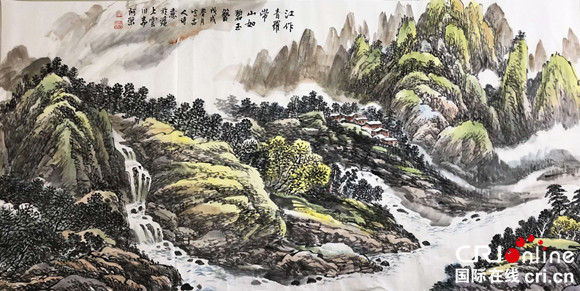 【上海】【专题】【名家访谈】著名山水画家李建荣：寓教于艺 逸笔纵横