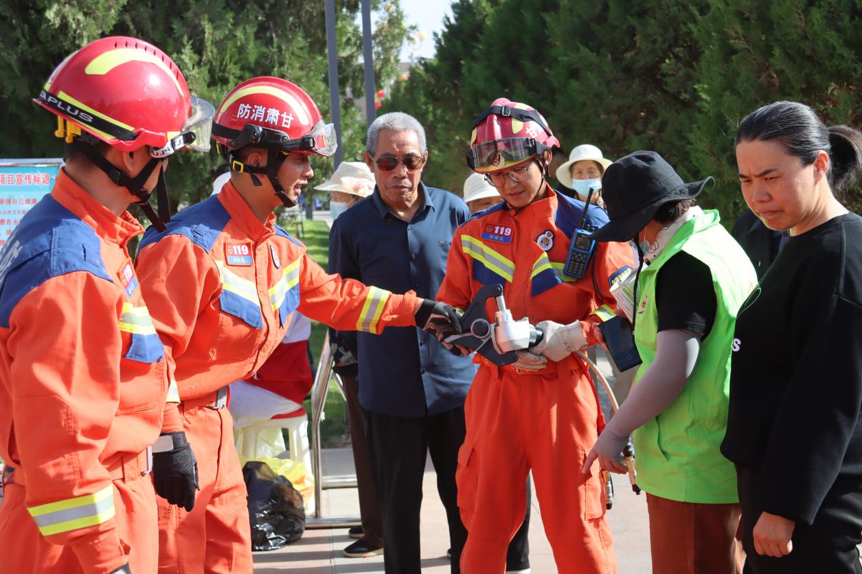 【原创】武威市民勤县消防救援大队以“安全生产月”为契机开展消防宣传活动_fororder_图片1